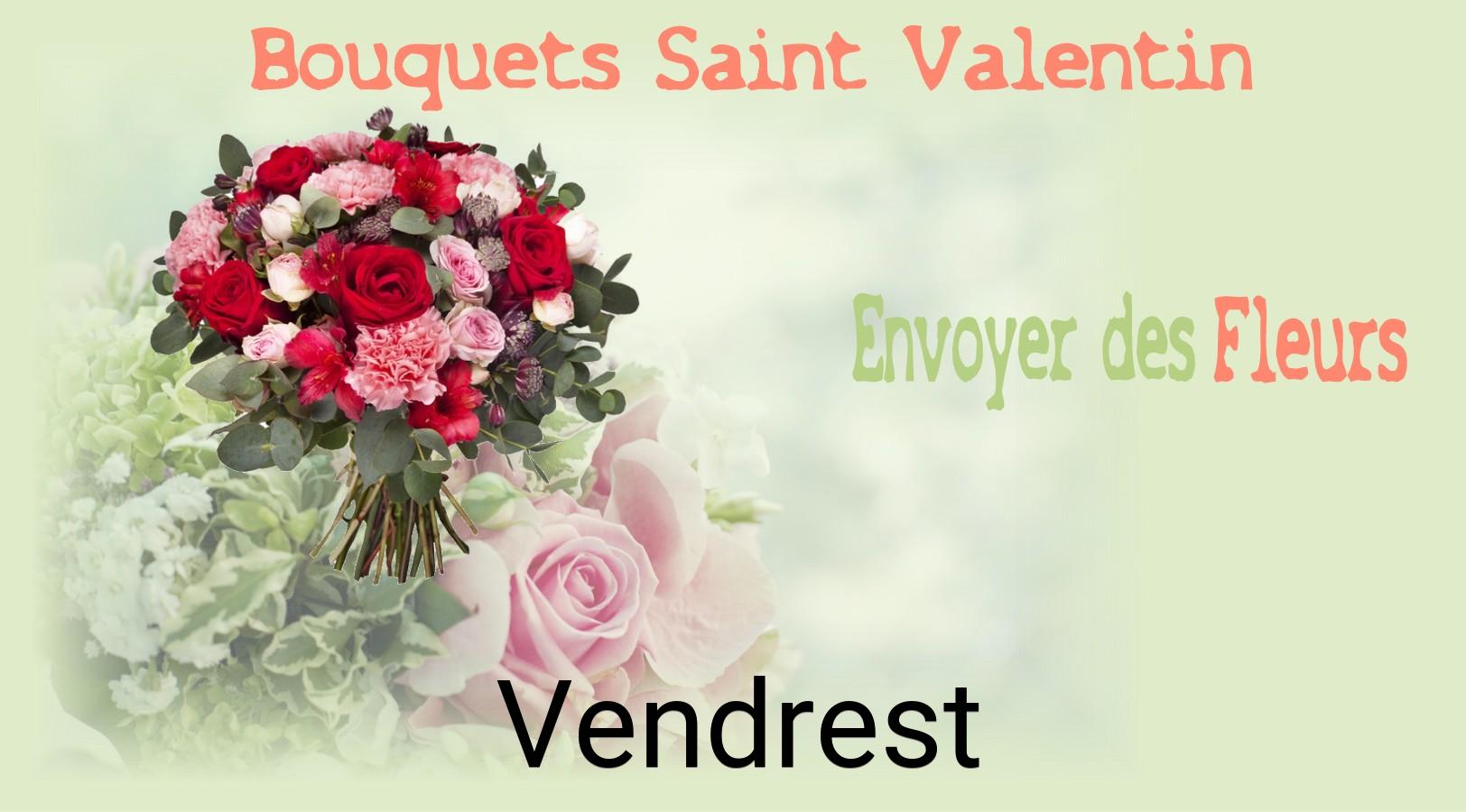 Roses de Saint-Valentin livrées à Vendrest